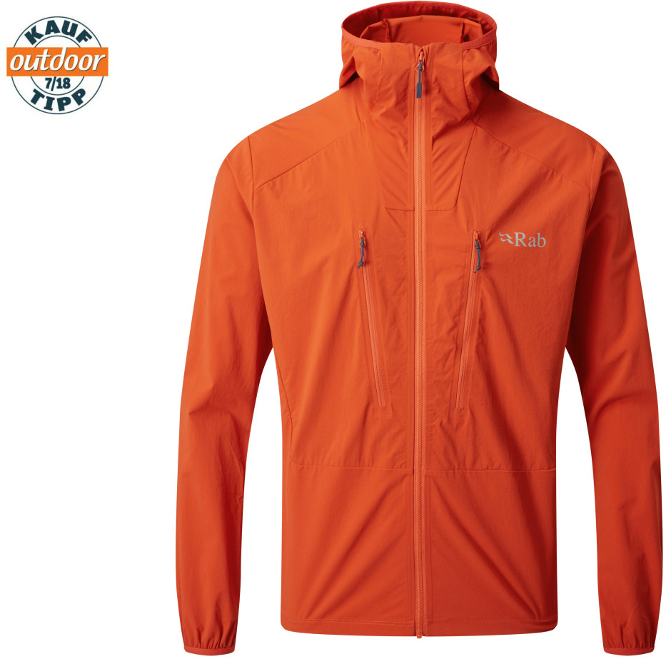 Rab Borealis jacket Firecracker softshellová bunda