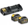 Nabíjačka XR FLEXVOLT dual 2x18V/9,0Ah (54V/3,0Ah) DEWALT DCB132X2 Nabíjačka XR FLEXVOLT dual 2x18V/9,0Ah (54V/3,0Ah) DEWALT DCB132X2