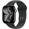 Apple Watch Series 11 GPS 42mm Jet Black Aluminium Case with Black Sport Band - M/L (MEQU4WF/A) Apple Watch Series 11 GPS 42mm Jet Black Aluminium Case with Black Sport Band - M/L (MEQU4WF/A)