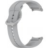 Remienok Silicone Strap Samsung Galaxy Watch 4 / 5 Grey (4) Remienok Silicone Strap Samsung Galaxy Watch 4 / 5 Grey (4)