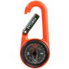 DECATHLON Kompaktný kompas s karabínou na orientačný beh 50 oranžový DECATHLON Kompaktný kompas s karabínou na orientačný beh 50 oranžový