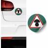Idem na huby – samolepka na auto Idem na huby – samolepka na auto
