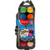 Vodové farby Maped Color'Peps - 12 farieb, priemer 30 mm Vodové farby Maped Color'Peps - 12 farieb, priemer 30 mm