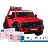Elektrické autíčko pre deti FORD Super Duty s diaľkovým ovládaním + TABUĽKA S MENOM Elektrické autíčko pre deti FORD Super Duty s diaľkovým ovládaním + TABUĽKA S MENOM