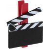 Drevené dekorácie na kolíčku Filmová noc 6ks Drevené dekorácie na kolíčku Filmová noc 6ks