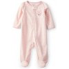 CARTER'S Overal na zips fleece Sleep & Play prink Deer pocket dievča