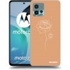 Picasee silikónový čierny obal pre Motorola Moto G72 - Peonies Picasee silikónový čierny obal pre Motorola Moto G72 - Peonies