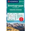 Dolomiti di Brenta (Kompass - 73) - turistická mapa Dolomiti di Brenta (Kompass - 73) - turistická mapa