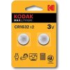 Batéria jednorázová líthiová, gombíková, CR1632, 3V, Kodak, blister, 2-pack, KOD-1632BL2 Batéria jednorázová líthiová, gombíková, CR1632, 3V, Kodak, blister, 2-pack, KOD-1632BL2