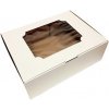 Krabica s okienkom 48x36x14cm kus Biela Krabica s okienkom 48x36x14cm kus Biela