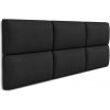 Wilsondo Čalúnený panel Dony 30x60 - čierna Wilsondo Čalúnený panel Dony 30x60 - čierna