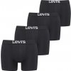 Levi's Solid Basic Brief 4P čierna biela