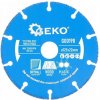 Rezný kotúč na drevo, drevotriesku, plast a sádrokartón 125 x 22,2 mm, GEKO