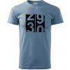 Tachometer 30 - Klasické pánske tričko vyššej gramáže - L ( Denim ) Tachometer 30 - Klasické pánske tričko vyššej gramáže - L ( Denim )