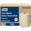 Tork Matic natural H1, 2 vrstvy, 6 x 150 m Tork Matic natural H1, 2 vrstvy, 6 x 150 m