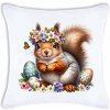 Obliečka na vankúš - VEVERIČKA c 40x40 cm Obliečka na vankúš - VEVERIČKA c 40x40 cm