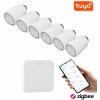 Set 6+1 BOT Inteligentná Zigbee/WiFi termostatická hlavica TH6 Tuya Set 6+1 BOT Inteligentná Zigbee/WiFi termostatická hlavica TH6 Tuya
