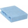 Froté plachta s gumou 160x80 cm, modrá Froté plachta s gumou 160x80 cm, modrá