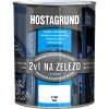 HOSTAGRUND 2v1 S2160, bezzákladová farba na železo biela 0,6 l HOSTAGRUND 2v1 S2160, bezzákladová farba na železo biela 0,6 l
