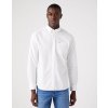Wrangler pánska košeľa LS 1 PKT W5B1BM989 white