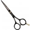 Pro Feel Japan P5550 Black Flowers profi kadernícke nožnice 5 'čierne + zlaté kvety'