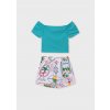 Vzorovaný set - tričko carmen a kraťasy Mayoral - 2506293052-ihneď Vzorovaný set - tričko carmen a kraťasy Mayoral - 2506293052-ihneď