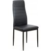 Tempo Kondela Stolička, čierna ekokoža/čierny kov, COLETA NOVA Tempo Kondela Stolička, čierna ekokoža/čierny kov, COLETA NOVA