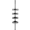Autronic AKP-E1001 BK Kúpeľňová polica, plast, čierna, AKP-E1001 BK Autronic AKP-E1001 BK Kúpeľňová polica, plast, čierna, AKP-E1001 BK