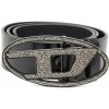 Diesel OVAL D LOGO B-1DR 2.0 ROCKS BELT BLACK
