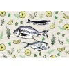 IHR Plastové prestieranie Fischliebe 43x29cm IHR Plastové prestieranie Fischliebe 43x29cm