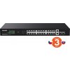 Tenda TEG1128P-24-250W PoE+ Gigabit switch 24x 1Gb/s PoE+ 802.3af/at + 2x SFP + 2x RJ45, 230W, Rack Tenda TEG1128P-24-250W PoE+ Gigabit switch 24x 1Gb/s PoE+ 802.3af/at + 2x SFP + 2x RJ45, 230W, Rack