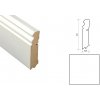 Soklová lišta MDF 625 biela Soklová lišta MDF 625 biela