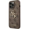 Puzdro Guess PU 4G Metal Logo iPhone 14 Pro Max - hnedé Puzdro Guess PU 4G Metal Logo iPhone 14 Pro Max - hnedé