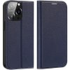 Dux Ducis Skin X2 knižkové kožené puzdro na iPhone 14 Pro Max, modré Dux Ducis Skin X2 knižkové kožené puzdro na iPhone 14 Pro Max, modré