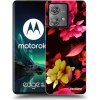 Picasee silikónový prehľadný obal pre Motorola Edge 40 Neo - Dark Peonny Picasee silikónový prehľadný obal pre Motorola Edge 40 Neo - Dark Peonny