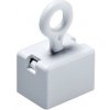 SOLLAU Dekoračný magnet feritový s očkom biely 19x30 mm SOLLAU Dekoračný magnet feritový s očkom biely 19x30 mm