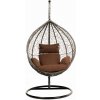 Home Deluxe Polyratanové závesné kreslo Cielo 100397797 Home Deluxe Polyratanové závesné kreslo Cielo 100397797