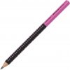 Faber-Castell Ceruzka Grip Jumbo/HB Two Tone čierna/ružová 12ks Faber-Castell Ceruzka Grip Jumbo/HB Two Tone čierna/ružová 12ks