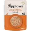 Výhodné balenie Applaws Cat Natural vo vývare 48 x 70 g - kuracie prsia s filé z tuniaka Výhodné balenie Applaws Cat Natural vo vývare 48 x 70 g - kuracie prsia s filé z tuniaka