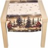 Forbyt Vianočný obrus Zasnežená krajina CYH6019R 40x140cm