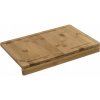 5five Simply Smart Doska na krájanie Edge, bambus, 35x24 cm 5five Simply Smart Doska na krájanie Edge, bambus, 35x24 cm