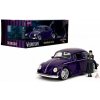 Jada Wednesday auto 1972 VW Beetle a figurka Wednesday 1:24 Jada Wednesday auto 1972 VW Beetle a figurka Wednesday 1:24