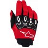 Juniorské rukavice Alpinestars Full Bore v2 červeno-čierne L Juniorské rukavice Alpinestars Full Bore v2 červeno-čierne L