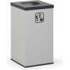 Alfa 3 Kôš na triedený odpad 42 l, stojan na odpadkové vrecia, sivá/tmavo sivá Alfa 3 Kôš na triedený odpad 42 l, stojan na odpadkové vrecia, sivá/tmavo sivá