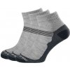 Zulu Merino Lite 3 pack sivá čierna