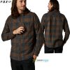 Fox Gamut stretch flannel flanelová košeľa, tmavo hnedá, L Fox Gamut stretch flannel flanelová košeľa, tmavo hnedá, L