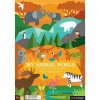 Petitcollage Znovupoužitelné samolepky se scénou Můj svět zvířat Petitcollage Znovupoužitelné samolepky se scénou Můj svět zvířat