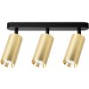 EUlight by MILAGRO Bodové svietidlo Mica, 3x zlaté kovové tienidlo, b EUlight by MILAGRO Bodové svietidlo Mica, 3x zlaté kovové tienidlo, b
