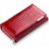 Jennifer Jones peňaženka z pravej kože červená - dámska Jennifer Jones peňaženka z pravej kože červená - dámska