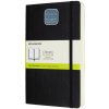 Moleskine Zápisník Expanded mäkké dosky A5 čistý čierny Moleskine Zápisník Expanded mäkké dosky A5 čistý čierny